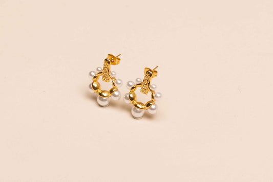 Aretes con Perlas